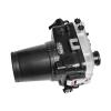 Seafrogs 40M/130FT Camera Waterproof Case Underwater Housing for Sony A6600 with 90MM Standard Barrel, Built-in Water Leakage Sensor, Ideal for Diving, Surfing, Swimming and Rafting Video view 3