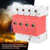 4P 30kA-65kA House Protective Device Low-Voltage Arrester Device 3-Phase 4-Wire Protector for view 3