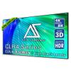 Akia Screens ALR Projector Screen 123 inch 16:9 4K UST Ultra Short Throw Projection, High Black Levels, Ceiling Ambient Light Rejecting Screen, Edge Free Fixed Frame Movie Screen AK-NB123H-CLR4 view 1