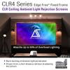 Akia Screens ALR Projector Screen 123 inch 16:9 4K UST Ultra Short Throw Projection, High Black Levels, Ceiling Ambient Light Rejecting Screen, Edge Free Fixed Frame Movie Screen AK-NB123H-CLR4 view 3