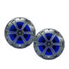 Dual Electronics DMS8027 8" 2-Way Marine Speakers with Blue illumiNITE LED Lighting view 1