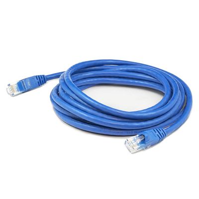 AddOn 75ft RJ-45 (Male) to RJ-45 (Male) Straight Blue Cat6 UTP PVC Copper Patch Cable - 75 ft Category 6 Network Cable for Network Device - First End: 1 x RJ-45 Male Network - Second End: 1 x RJ-45 M