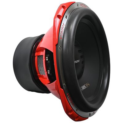 Orion HCCA154 High Performance 15 Competition Grade Car Subwoofer, 10000W Max Power, 2500W RMS, Dual 4 Ohms, 4 Voice Coil  Powerful Black Coil Subwoofer for Cars, Trucks, Jeeps. Sold Individually.