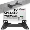 Sound Bass TV Speaker Wall Mount Bracket | Compatible with Bose TV Speaker Soundbar Only | Complete with Full Mounting Hardware Kit | Only Suitable for Bose TV Speaker Sound Bar | UK Design view 1