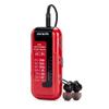 Aiwa R-22RD Pocket radio with headphones, MW/FM stereo view 2