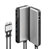 ALOGIC USB-C 10-in-1 Super Dock, Dual Display- 4K@60HZ, 2 HDMI, USB C (100W PD & Data 5G), 3.5MM Jack, ETHERNET Port, Micro/SD Card, 100W PD for MacBook PRO/AIR, XPS and More view 1
