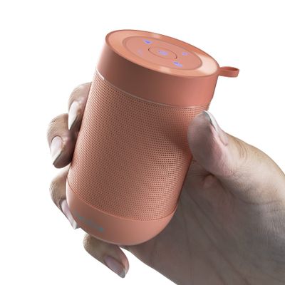 comiso Portable Bluetooth Speaker, Small Shower Speaker with IPX5 Waterproof, 360 HD Loud Sound, Wireless Stereo Pairing, Mini Speakers Support TF Card, Built-in Mic, Pocket Size for Travel Outdoors