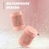 comiso Portable Bluetooth Speaker, Small Shower Speaker with IPX5 Waterproof, 360 HD Loud Sound, Wireless Stereo Pairing, Mini Speakers Support TF Card, Built-in Mic, Pocket Size for Travel Outdoors view 2