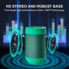 comiso Portable Bluetooth Speaker, Small Shower Speaker with IPX5 Waterproof, 360 HD Loud Sound, Wireless Stereo Pairing, Mini Speakers Support TF Card, Built-in Mic, Pocket Size for Travel Outdoors view 4