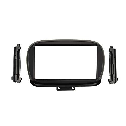 9 inch Car Radio Fascia Frame for Fiat 500X 2014-2019 DVD GPS Navi Player Panel Dash Kit Installation Stereo Frame Trim Bezel