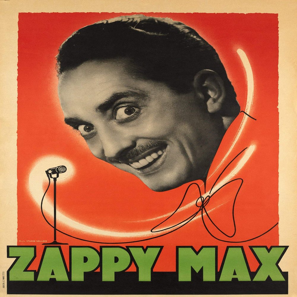 Zappy Max Radio Poster Reproduction 50 x 70 cm 300 g Paper HD Digital File Sale Possible to Consult Us (Shop: Display.FR)
