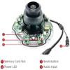 ACTi E933M 2MP Video Analytics Outdoor Mini Dome Camera with SLLS, M12 Connector, H.264, 1080p/60fps, 2D+3D DNR, Audio, MicroSDHC/MicroSDXC, PoE, IP68, IK10, EN50155, Built-in Analytics view 2