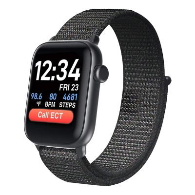 COCO Bluetooth Comfortable Health Monitoring Smartwatch for Seniors  Heart Rate, Body Temperature, Blood Oxygen, Activity Tracking, Medication Reminder, SOS Emergency PERS, Gift