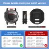 NotoCity Fenix 6/Fenix 6 Pro 22mm Width Soft Silicone Band for Garmin Fenix 7/Fenix 6/Fenix 5/Fenix 5 Plus/Fenix 6/Fenix 6 Pro/Forerunner 935/Forerunner 945/Approach S60 Black view 2