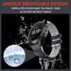 NotoCity Fenix 6/Fenix 6 Pro 22mm Width Soft Silicone Band for Garmin Fenix 7/Fenix 6/Fenix 5/Fenix 5 Plus/Fenix 6/Fenix 6 Pro/Forerunner 935/Forerunner 945/Approach S60 Black view 3