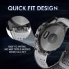 NotoCity Fenix 6/Fenix 6 Pro 22mm Width Soft Silicone Band for Garmin Fenix 7/Fenix 6/Fenix 5/Fenix 5 Plus/Fenix 6/Fenix 6 Pro/Forerunner 935/Forerunner 945/Approach S60 Black view 4
