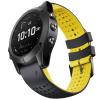 NotoCity Fenix 6/Fenix 6 Pro 22mm Width Band for Garmin Fenix 7/Fenix 6/Fenix 5/Fenix 5 Plus/Fenix 6/Fenix 6 Pro/Forerunner 935/Forerunner 945/Approach S60/Quatix 5 (Black Yellow) view 1