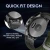 NotoCity Fenix 6/Fenix 6 Pro Band 22mm Width for Garmin Fenix 6/Fenix 5/Fenix 5 Plus/Fenix 6/Fenix 6 Pro/Fenix 7/Forerunner 935/Forerunner 945/Approach S60/Quatix 5, Army Green-Black, 230 millimtres view 4