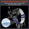 NotoCity for Fenix 6/Fenix 6 Pro 22mm Width Band for Garmin Fenix 8/8 Pro 47mm/Fenix 7/Fenix 6/Fenix 5/Fenix 5 Plus/Fenix 6/Fenix 6 Pro/Forerunner 935/Forerunner 945/Approach S60/Quatix 5(Blue White) view 3