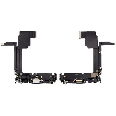 Best Shopper - Replacement Charging Port Flex Cable Compatible with iPhone 15 Pro Max (Premium) (Blue Titanium)