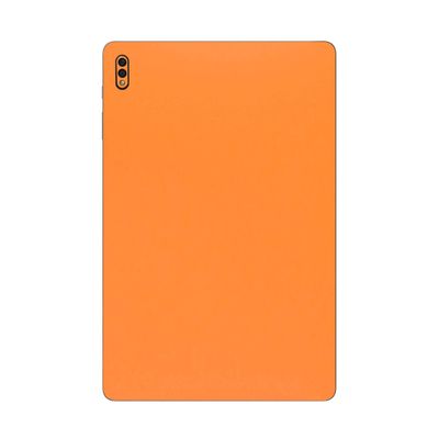 SopiGuard Sticker Skin for Samsung Galaxy Tab S7+ Precision Edge-to-Edge Full Body Wrap Vinyl Decal (3M Matte Orange)