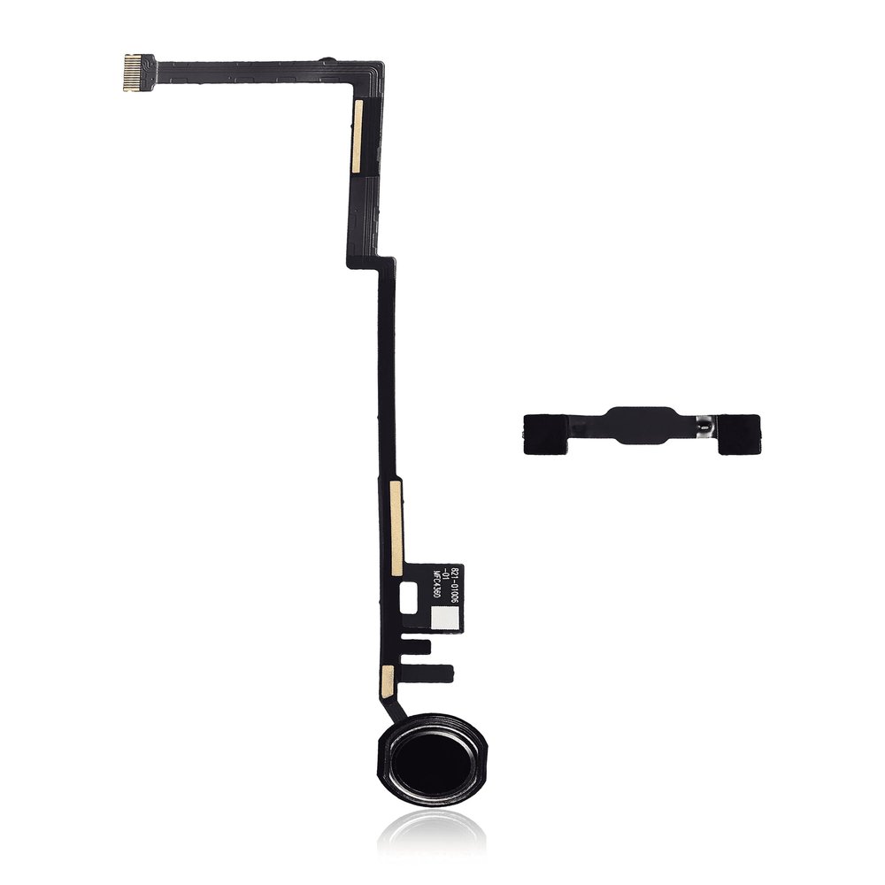 Best Shopper - Replacement Home Button Flex Cable Compatible with iPad 5 (2017) / iPad 6 (2018) (Aftermarket Plus) (Black)