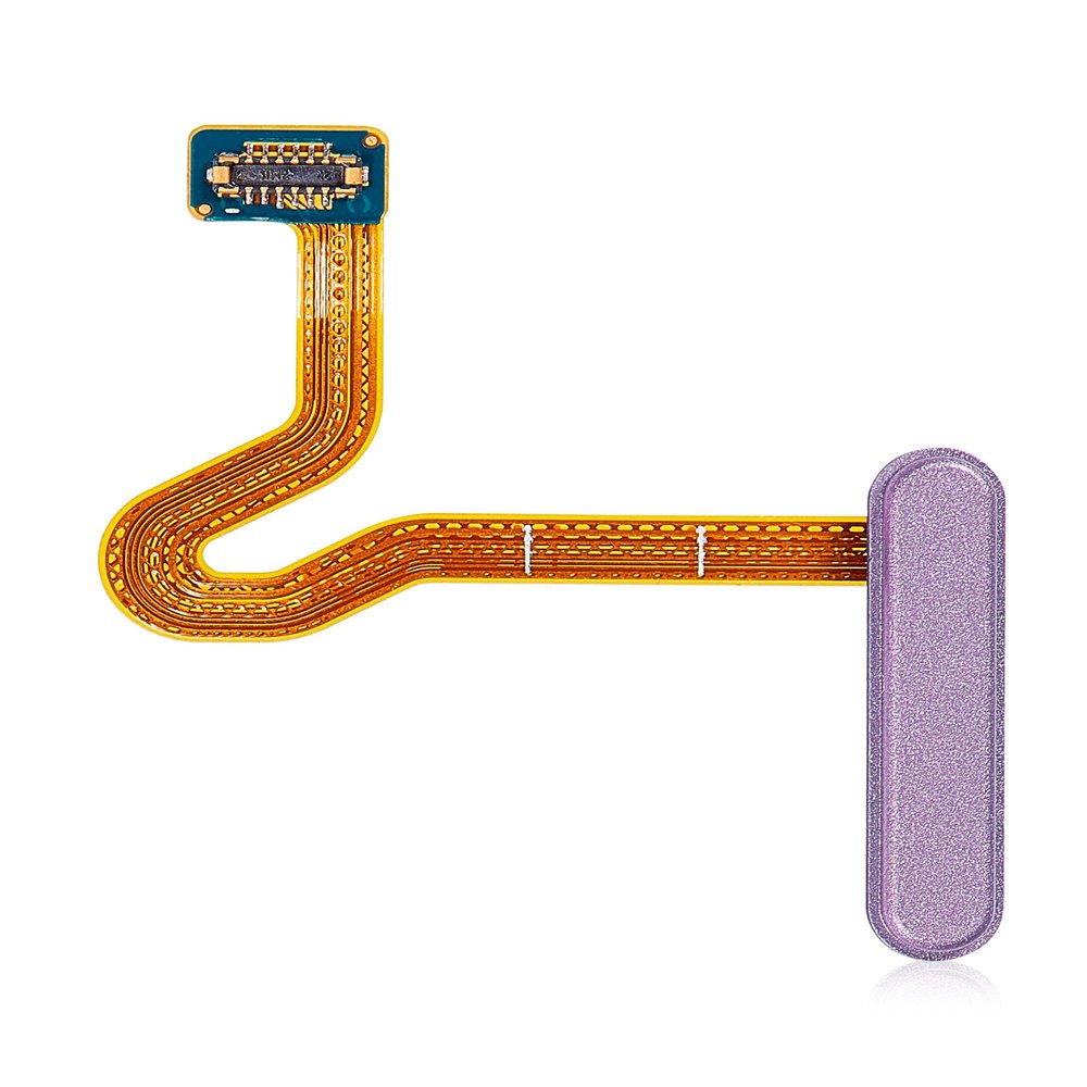 Best Shopper - Replacement Fingerprint Reader with Flex Cable Compatible with Samsung Galaxy Z Flip 4 5G (F721) (Lavender)