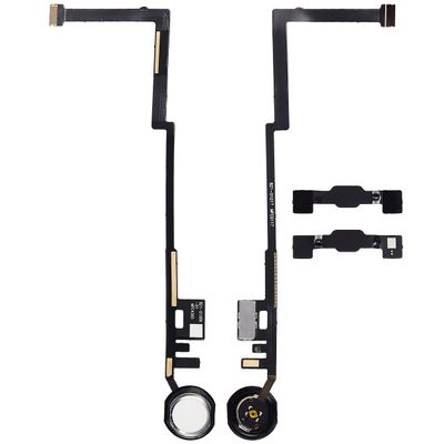 Best Shopper - Replacement Home Button Flex Cable Compatible with iPad 5 (2017) / iPad 6 (2018) (Aftermarket Plus) (White)