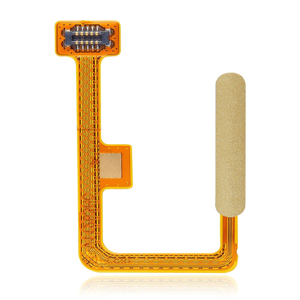 Best Shopper - Replacement Fingerprint Reader with Flex Cable Compatible with Xiaomi Mi 11 Lite 5G (Citrus Yellow)