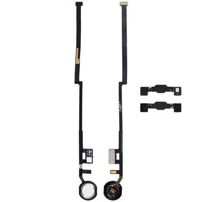 Best Shopper - Replacement Home Button Flex Cable Compatible with iPad 7 (2019) / iPad 8 (2020) / iPad 9 (2021) (Aftermarket Plus) (Silver)