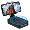 Cell Phone Stand with Wireless Bluetooth Speaker Compatible for iPhone/Samsung/iPad Tablet, Anti-Slip Design Phone Stand with HD Surround Sound for Home,Office,Outdoor etc. view 1