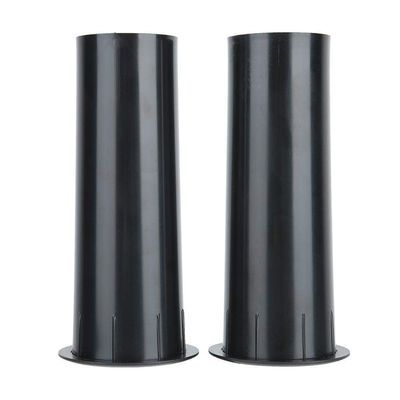 2PCs Speaker Inverter Tubes, Open Hole 50mm Plastic Speaker Cabinet Port Tube Portable Bass Air Ports for Home or Car Speaker