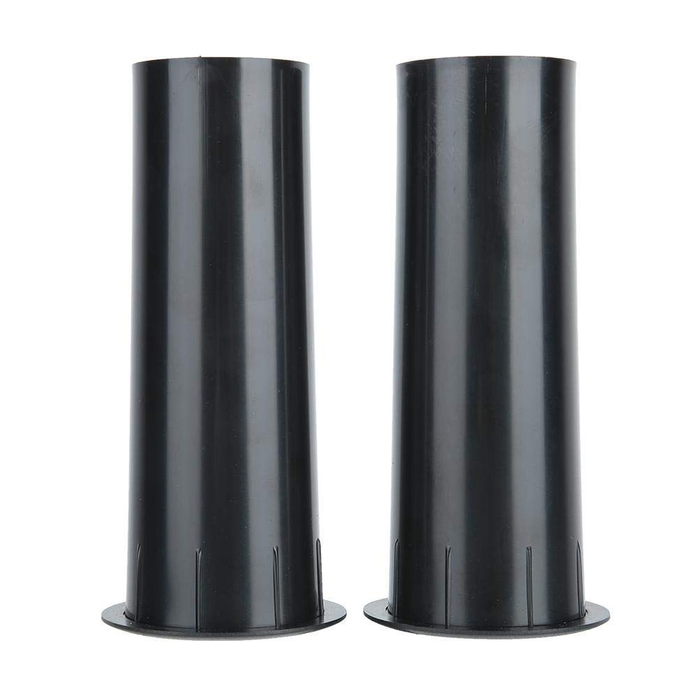 2PCs Speaker Inverter Tubes, Open Hole 50mm Plastic Speaker Cabinet Port Tube Portable Bass Air Ports for Home or Car Speaker