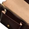 Glen Royal 01-5939 03-6018 MEDIUM PURSE WITH STRAP Bridle Leather (Cowhide), Shoulder Bag, Crossbody Bag, 2-Way, Compact Bag, Made in the UK, Cigar view 4