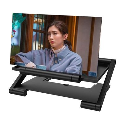 ARCH Folding Lifting Screen Magnifier for Cell Phone, High-Definition Prevent-Blue Light Magnifier, Suitable for TV and Video Projection of Chasing Drama, 3D Desktop Bracket Seat Artifact