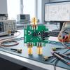 3-5V RF Switch Module PCB Single Pole Double Throw SPDT Board with SMA Interface for Low Input Output Impedance and Long Working Time view 4