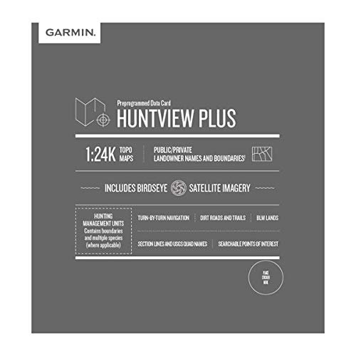 Garmin HuntView Plus - 1:24K Topographic Maps