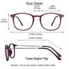 Blue Light Blocking Glasses, Anti Eyestrain, TV Glasses for Women Men, Anti UV, Anti Glare view 4