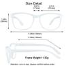 Blue Light Blocking Glasses, Anti Eyestrain, TV Glasses for Women Men, Anti UV, Anti Glare view 4