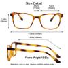 Blue Light Blocking Glasses, Anti Eyestrain, TV Glasses for Women Men, Anti UV, Anti Glare view 4