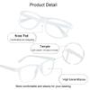 Blue Light Blocking Glasses, Anti Eyestrain, TV Glasses for Women Men, Anti UV, Anti Glare view 3