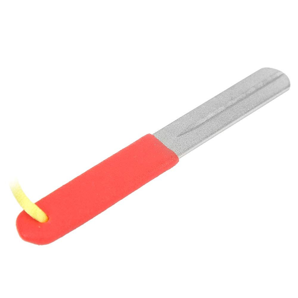 Whetstone Fishing Hook Sharpener 400 800 Grits Fine Coarse Grits Fish Hook Sharpening Stone Grinding File for Polishing Sharpening fishing hook sharpener