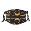 Horror Halloween Pumpkin Mask,Reusable Face Masks Anti-Dust Wind Sun-Proof Fashion Breathable Unisex Mouth Cover view 1