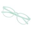 VisionGlobal Blue Light Blocking Glasses for Women Men,Computer Reading, TV Glasses, Stylish Oval Frame(Green, +5.75 Magnification) view 1