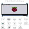 7 inch QLED Quantum Dot Display IPS HDMI 1024600 Capacitive Touch Screen G+G Toughened Glass Panel for Raspberry Pi 4 3 Raspbian Retropie Jetson Nano Xbox360 PS4 Switch etc @XYGStudy view 4