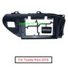 10.1 inch Car Radio Fascia Frame for Toyota Hilux 2016-2018 RHD DVD GPS Navi Player Panel Dash Kit Installation Stereo Frame Trim Bezel view 3