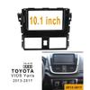 10.1 inch Car Radio Fascia Frame for Toyota VIOS Yaris 2013-2017 DVD GPS Navi Player Panel Dash Kit Installation Stereo Frame Trim Bezel view 2