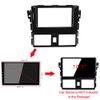 10.1 inch Car Radio Fascia Frame for Toyota VIOS Yaris 2013-2017 DVD GPS Navi Player Panel Dash Kit Installation Stereo Frame Trim Bezel view 4