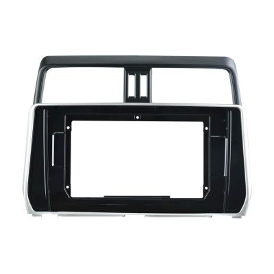 10.1 inch Car Radio Fascia Frame for Toyota Prado 2018 DVD GPS Navi Player Panel Dash Kit Installation Stereo Frame Trim Bezel
