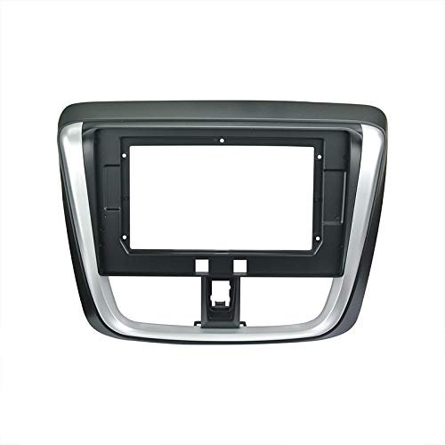 10.1 inch Car Radio Fascia Frame for Toyota VIOS 2017 DVD GPS Navi Player Panel Dash Kit Installation Stereo Frame Trim Bezel